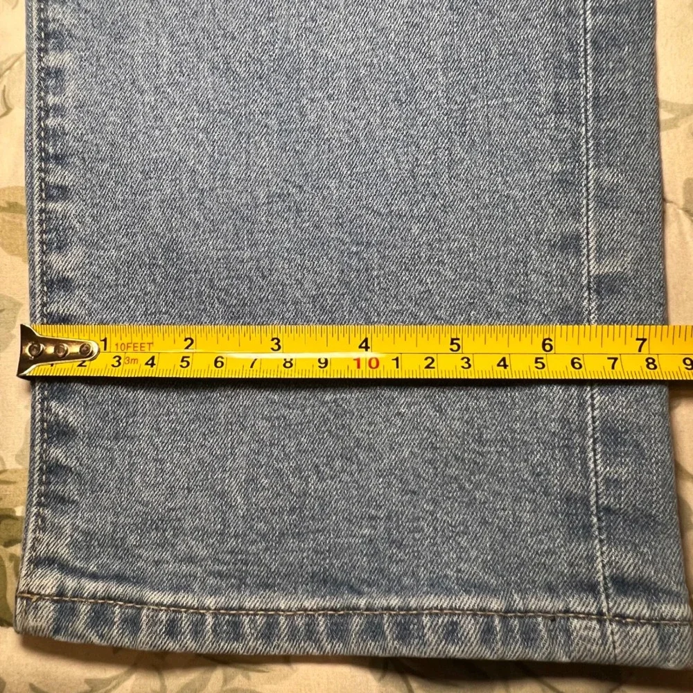J.Crew Flex Slim Fit Jeans Mens 36x30 Light Wash Blue Denim Stretch Casual
